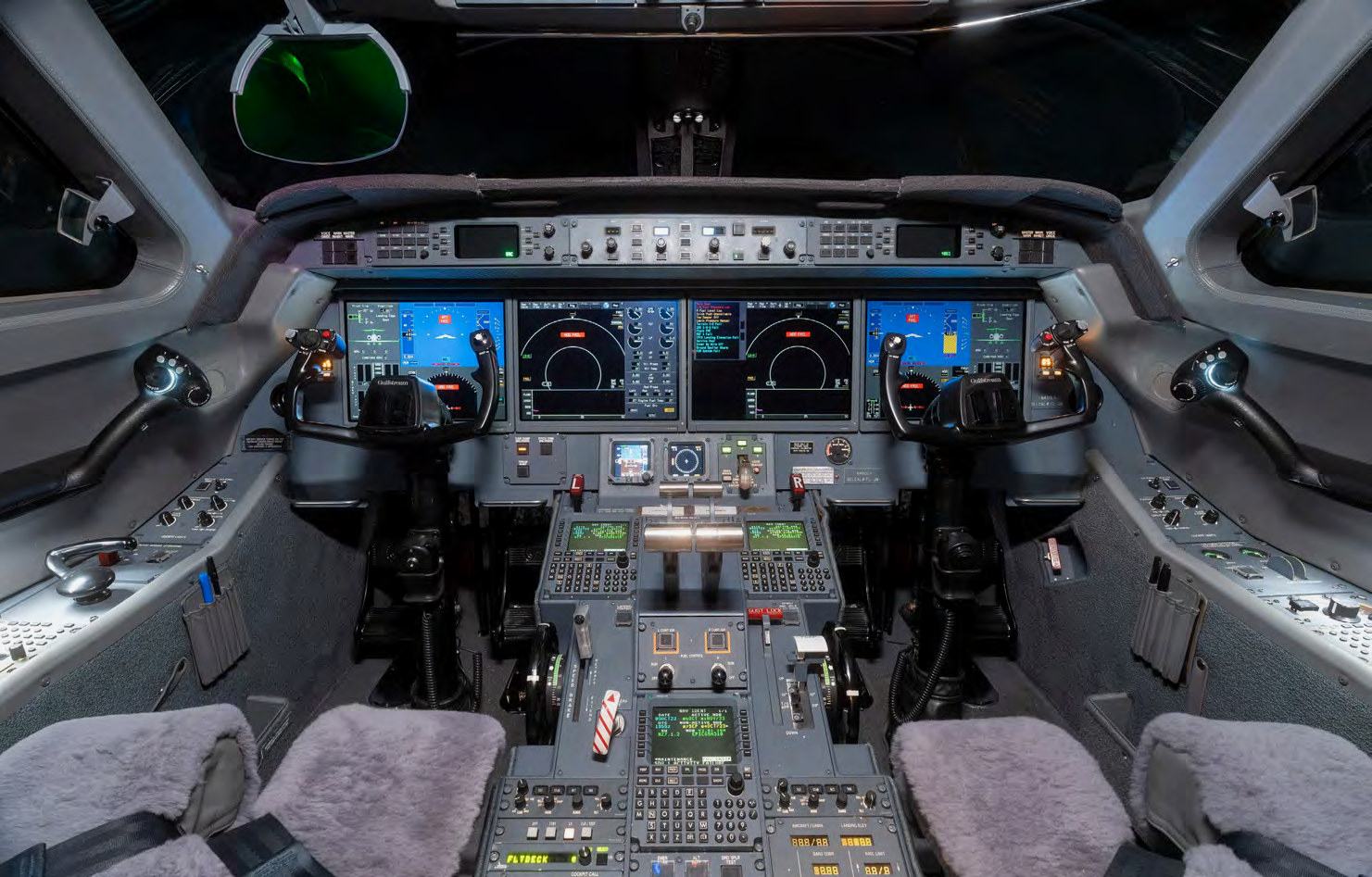 Cockpit Honeywell PlaneView do Gulfstream G450